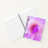 *~* Rosa Lavendel Rose Hochzeitstadium Notizblock (Innenseite)