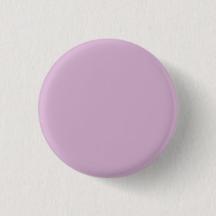 Rosa Lavendel Solid Color Button