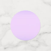 Rosa Lavender Wedding Table Confetti Konfetti (Klein Vorderseite)