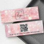 Rosa LED-Glitzer-LEDs Ohrring-Grafikkarte