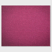 Rosa Leder Geschenkpapier (Flach)