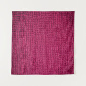 Rosa Leder Wandteppich (Vorderseite (Horizontal))