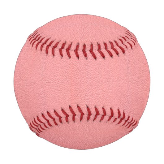Rosa Lederkörbe Baseball (Rückseite)
