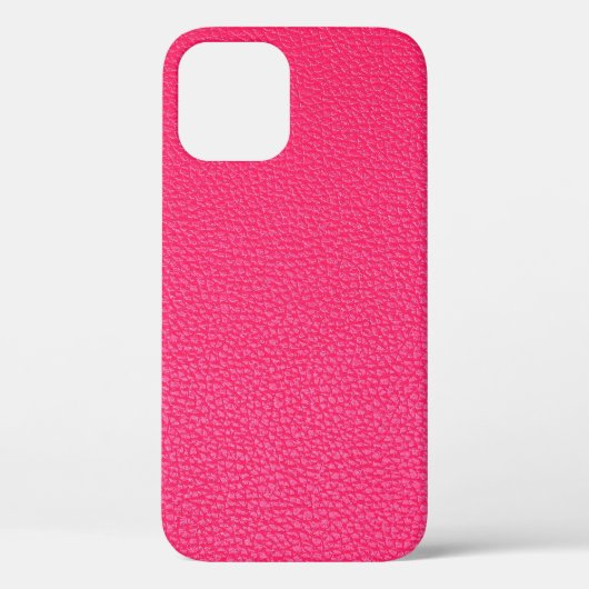 Rosa Lederoptik Case-Mate iPhone Hülle (Rückseite)