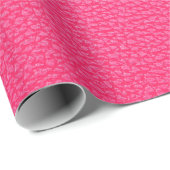 Rosa Lederstruktur Geschenkpapier (Rolleneckpunkt)