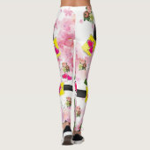 Rosa Leggings (Rückseite)