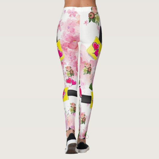 Rosa Leggings (Rückseite)