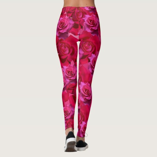 Rosa Leggings (Rückseite)
