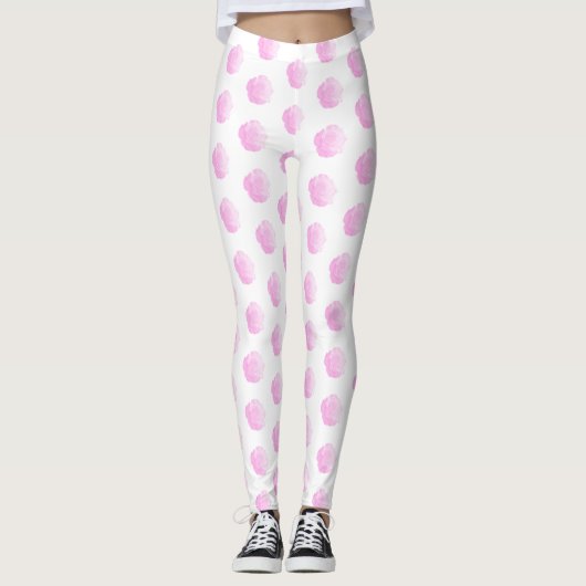 Rosa Leggings (Vorderseite)