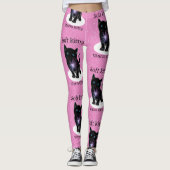 Rosa Leggings (Vorderseite)