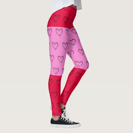 Rosa Leggings (Rechts)