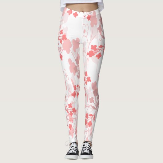 Rosa Leggings (Vorderseite)