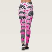 Rosa Leggings (Rückseite)