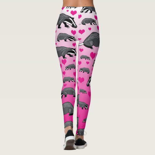 Rosa Leggings (Rückseite)