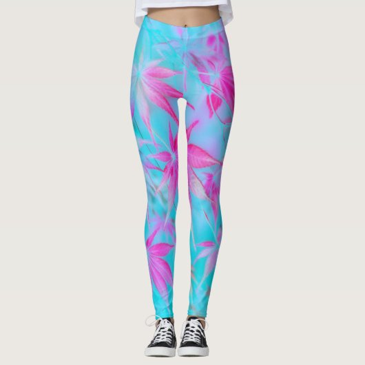 Rosa Leggings (Vorderseite)