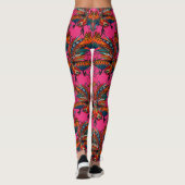 Rosa Leggings (Rückseite)