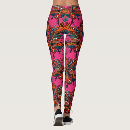 Rosa Leggings (Rückseite)