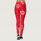 Rosa Leggings (Rückseite)