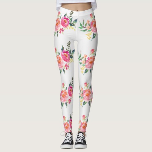 Rosa Leggings (Vorderseite)