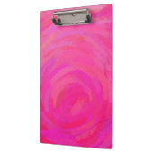 rosa Leidenschaft Klemmbrett (Links)