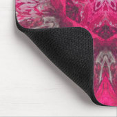 Rosa Leidenschaft Mousepad (Ecke)