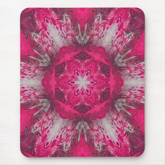 Rosa Leidenschaft Mousepad (Vorne)