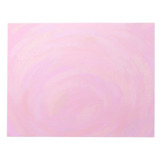 rosa Leidenschaft Notizblock (Vorderseite)