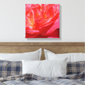Rosa Leinwand Kunst druckt Rose Blume (Insitu (Schlafzimmer))