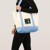 Rosa Leinwand Pocket Tasche (Vorderseite (Produkt))