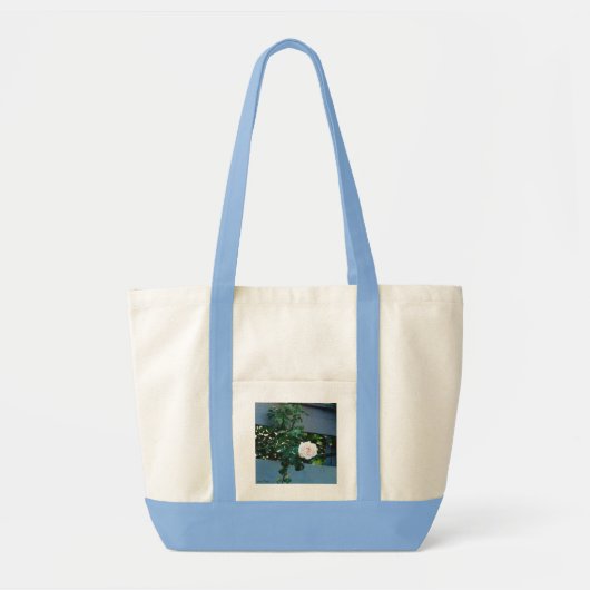 Rosa Leinwand Pocket Tasche (Vorne)