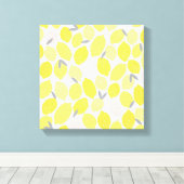 Rosa Lemonade von Origami Prints Art Print Leinwan Leinwanddruck (Insitu (Holzboden))