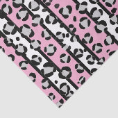 Rosa Leopard drucken Fettgewebe Seidenpapier (Ausschnitt)