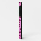 Rosa Leopard Druckhaut Fur Case-Mate iPhone Hülle (Hinten/Links)