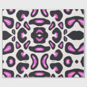 Rosa Leopard-Farbe Geschenkpapier (Flach)