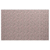 Rosa Leopard-Herz-Muster auf Erröten Stoff (Fat Quarter (45,7 x 55,9 cm))