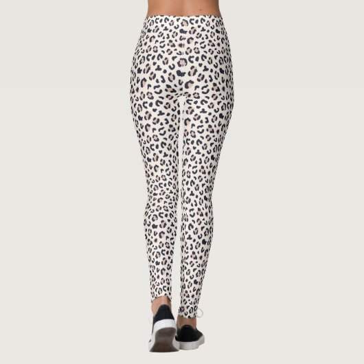 Rosa Leopard Leggings (Rückseite)