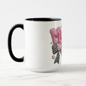 Rosa Leopard-Mama Tasse (Links)