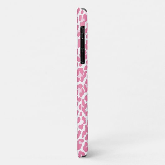 Rosa Leopard-Muster Case-Mate iPhone Hülle (Hinten/Links)