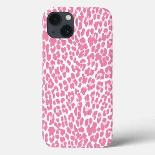 Rosa Leopard-Muster Case-Mate iPhone Hülle (Rückseite)