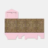 Rosa Leopard Princess Baby Dusche Geschenkschachtel (Ungefaltet)