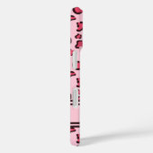 Rosa Leopard Print ähnlich mit Individuelle Name Case-Mate iPhone Hülle (Rückseite / Rechts)