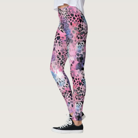 Rosa Leopard Print Leggings (Links)
