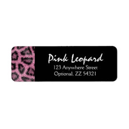 Rosa Leopard Print Trendy Fur Muster Wild Tier