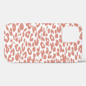 Rosa Leopard Printhaut Case-Mate iPhone Hülle (Rückseite (Horizontal))