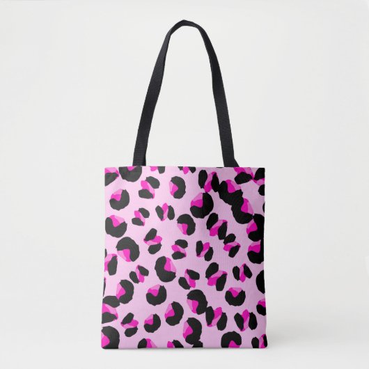 Rosa Leopard. Tierisches Hautmuster. Leopard. Pant Tasche (Vorderseite)