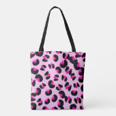 Rosa Leopard. Tierisches Hautmuster. Leopard. Pant Tasche (Rückseite)