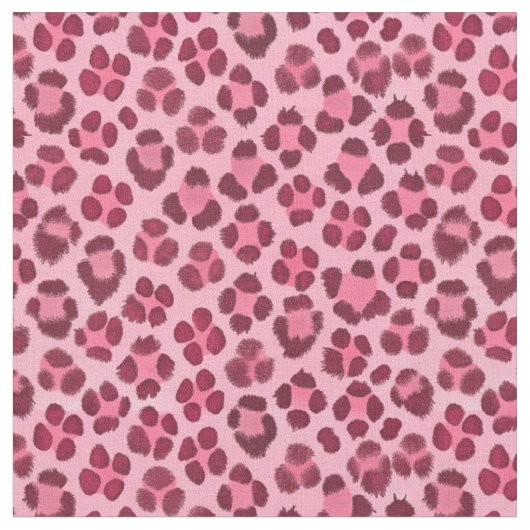 Rosa Leoparden-Druck-Muster Stoff (Nahaufnahme)