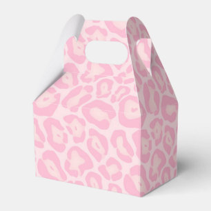 Rosa Leoparden Gepard Druck Safari Favorit Geschenkschachtel