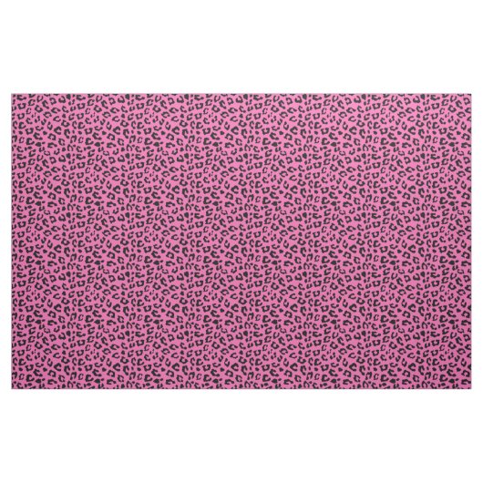 Rosa Leoparden-Muster Stoff (Yard (91,4 cm))