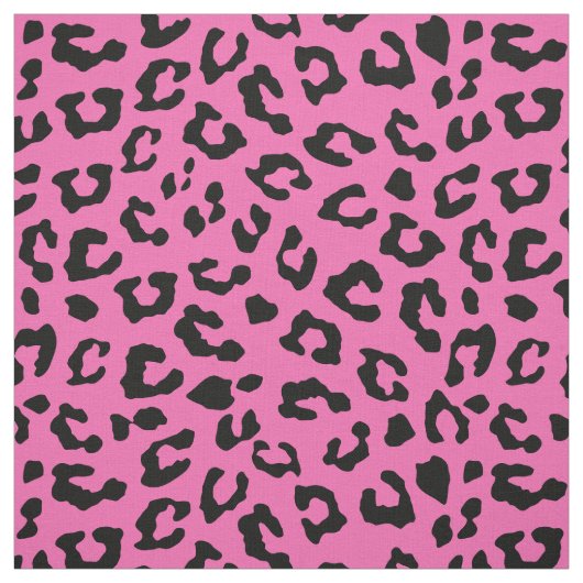 Rosa Leoparden-Muster Stoff (Muster)